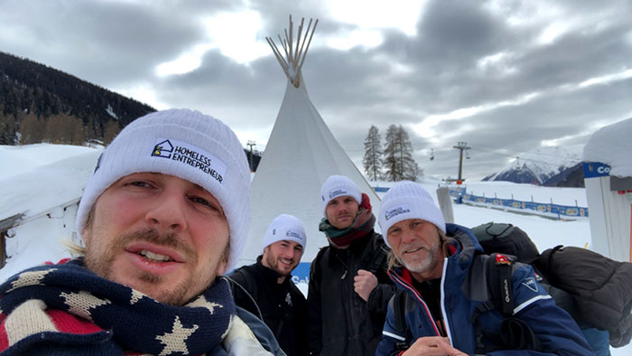 Andrew Funk Davos Sleep Out 1393