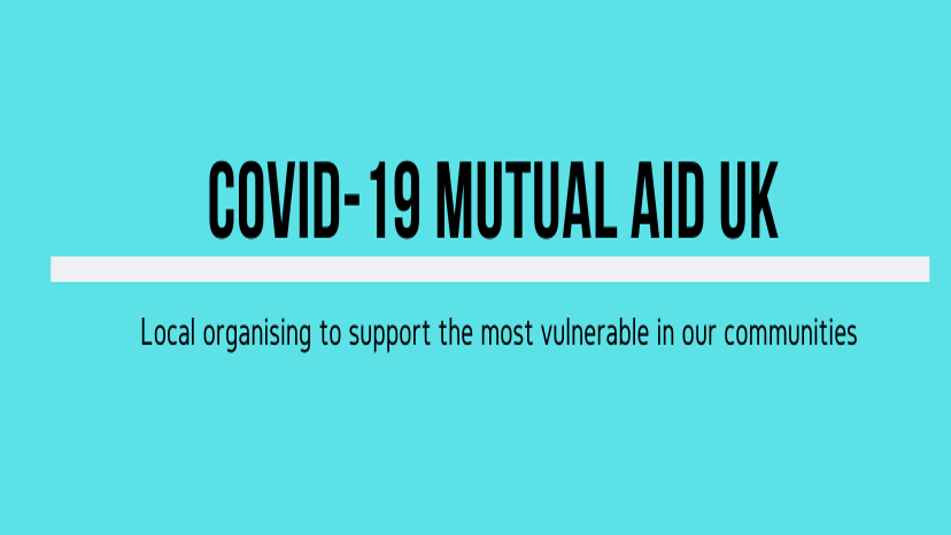 Covid-19 Mutual Aid Group