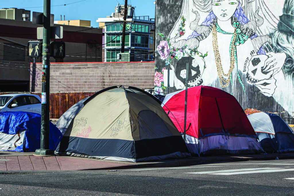 Denver's homeless 'city within a city'