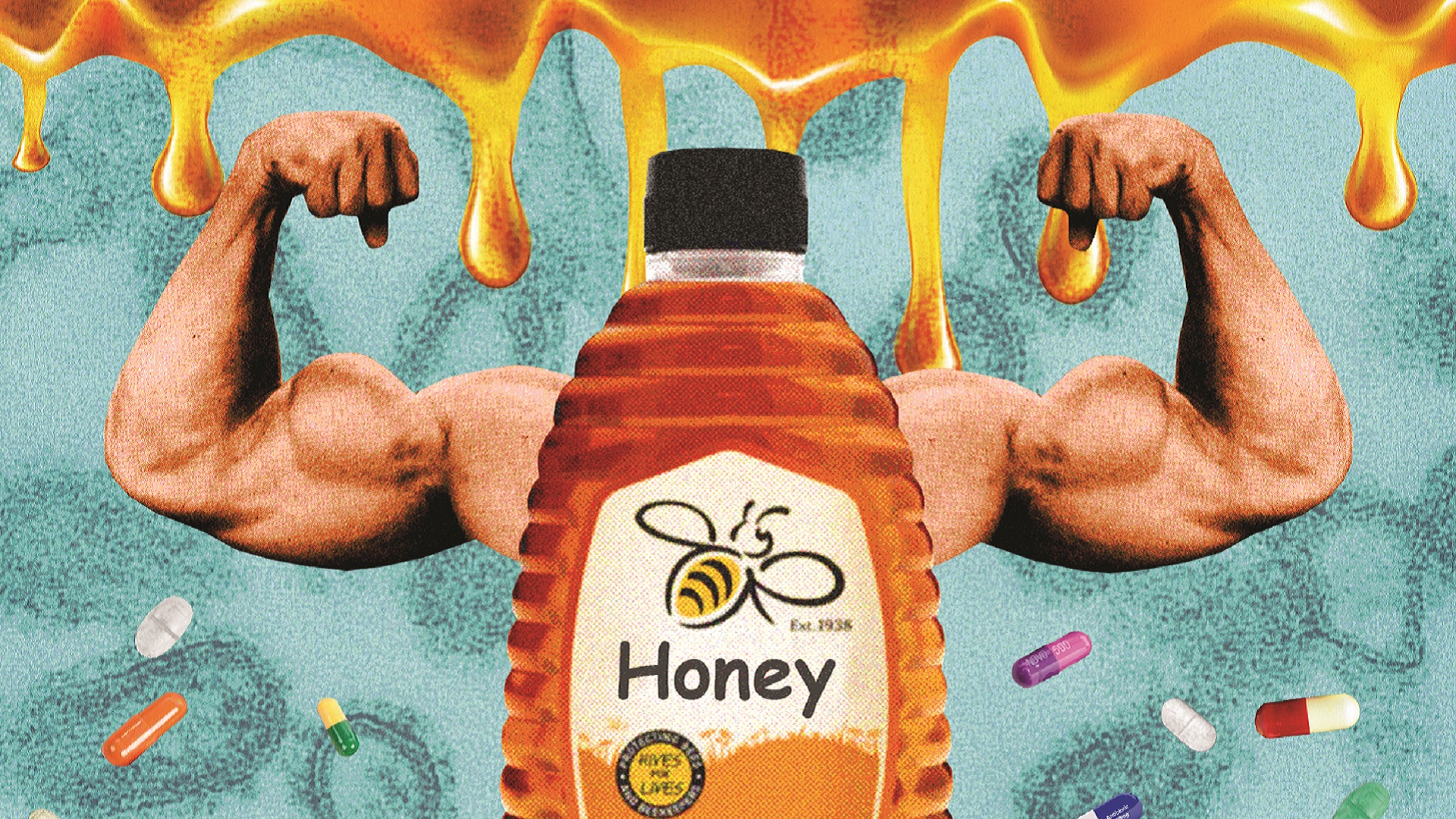 Miles Cole 1425 honey antibiotics