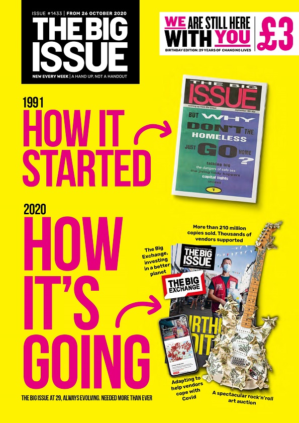The Big Issue is turning 29!