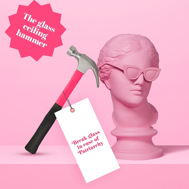 A pink hammer to smash the wage glass ceiling