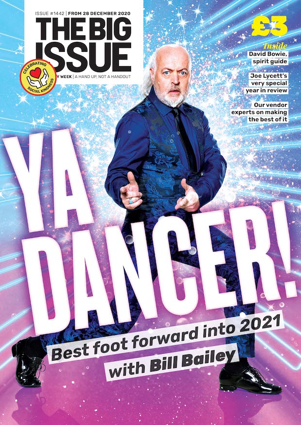 Dance into the new year with Bill Bailey and The Big Issue!