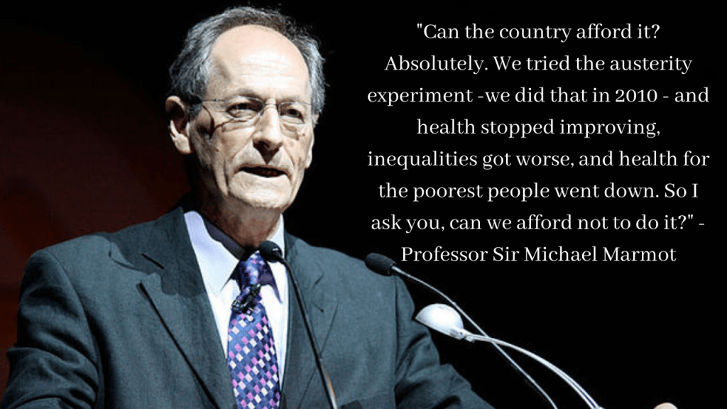 Professor Sir Michael Marmot