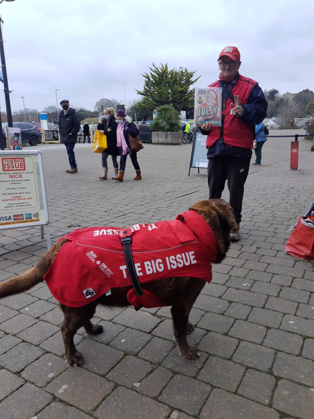 Big Issue vendor Nick