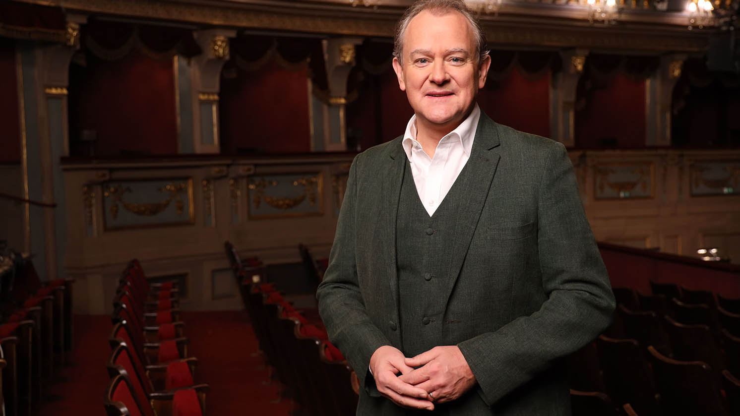 Hugh Bonneville pens his Big Issue Letter To My Younger Self. Image Credit: Karl Schoendorfer/Shutterstock