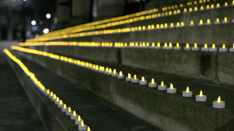 Homeless deaths tribute London