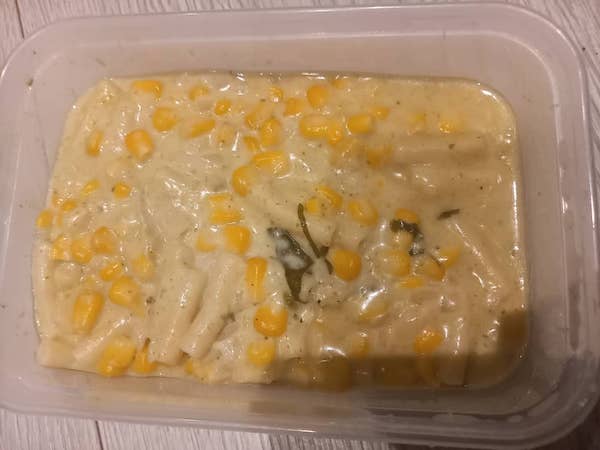 Pasta given to asylum seekers