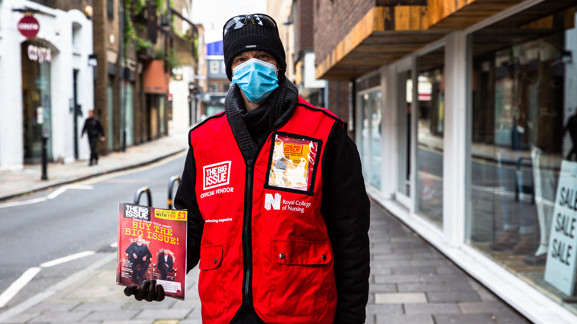 big issue vendors