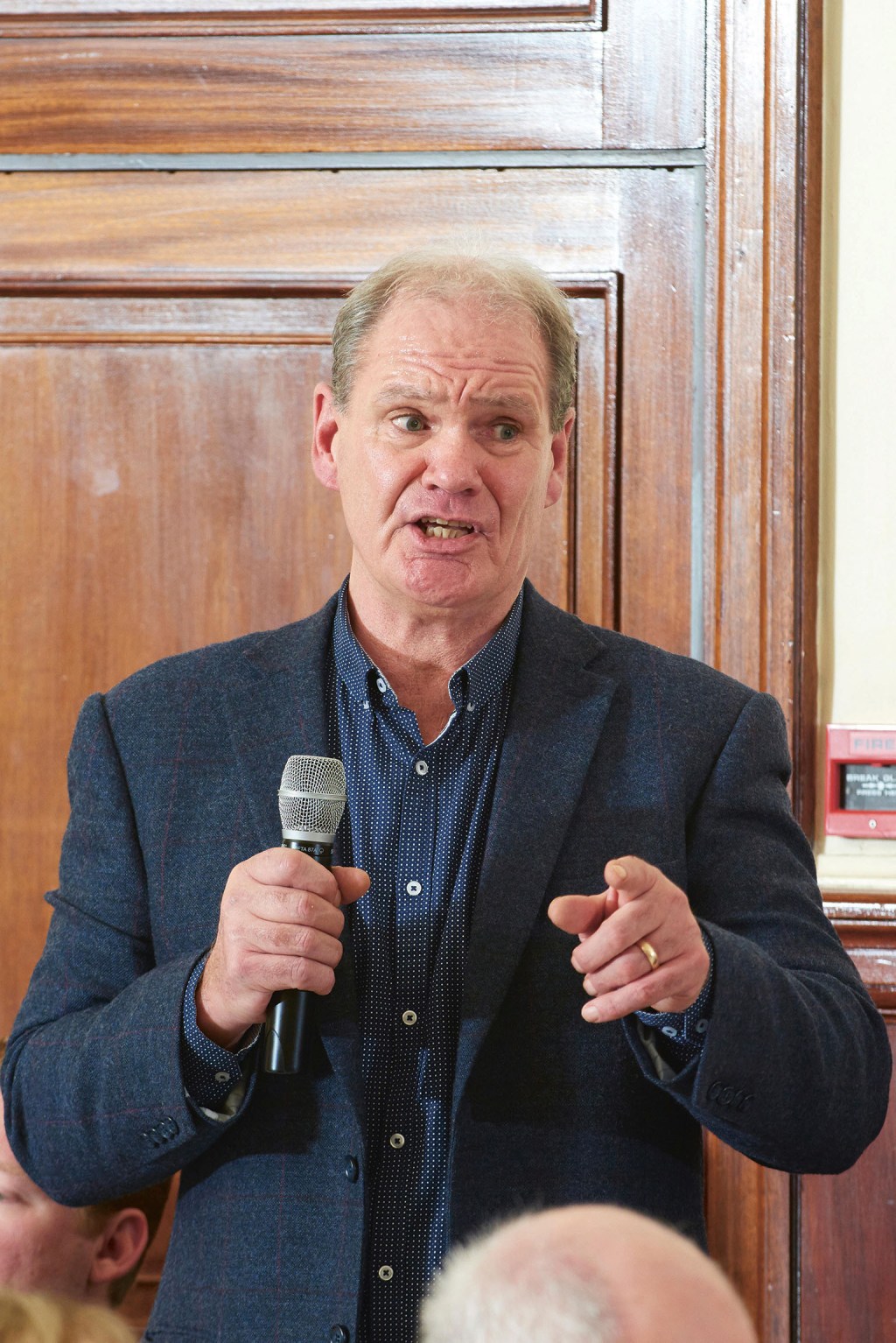 Erwin James at the The Oldie Literary Lunch