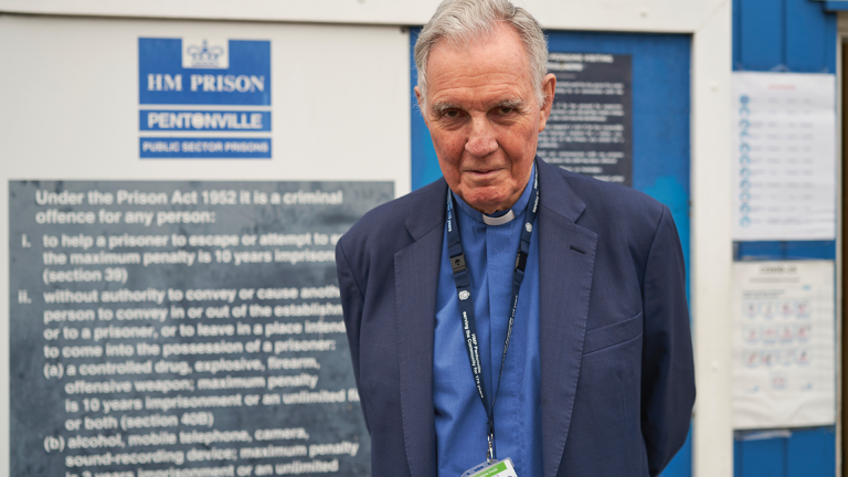 Jonathan Aitken says reforms to Pentonville processes due to Covid will stay in place. Image credit: Graham Guy Barratt