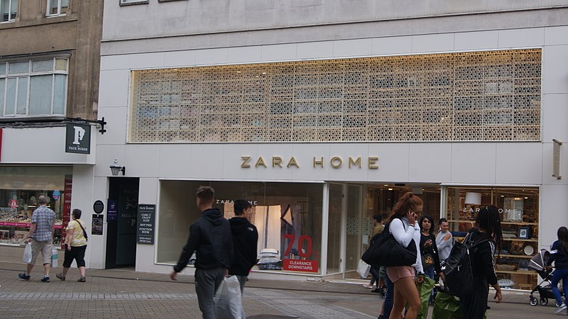 Zara Home store in Northern England