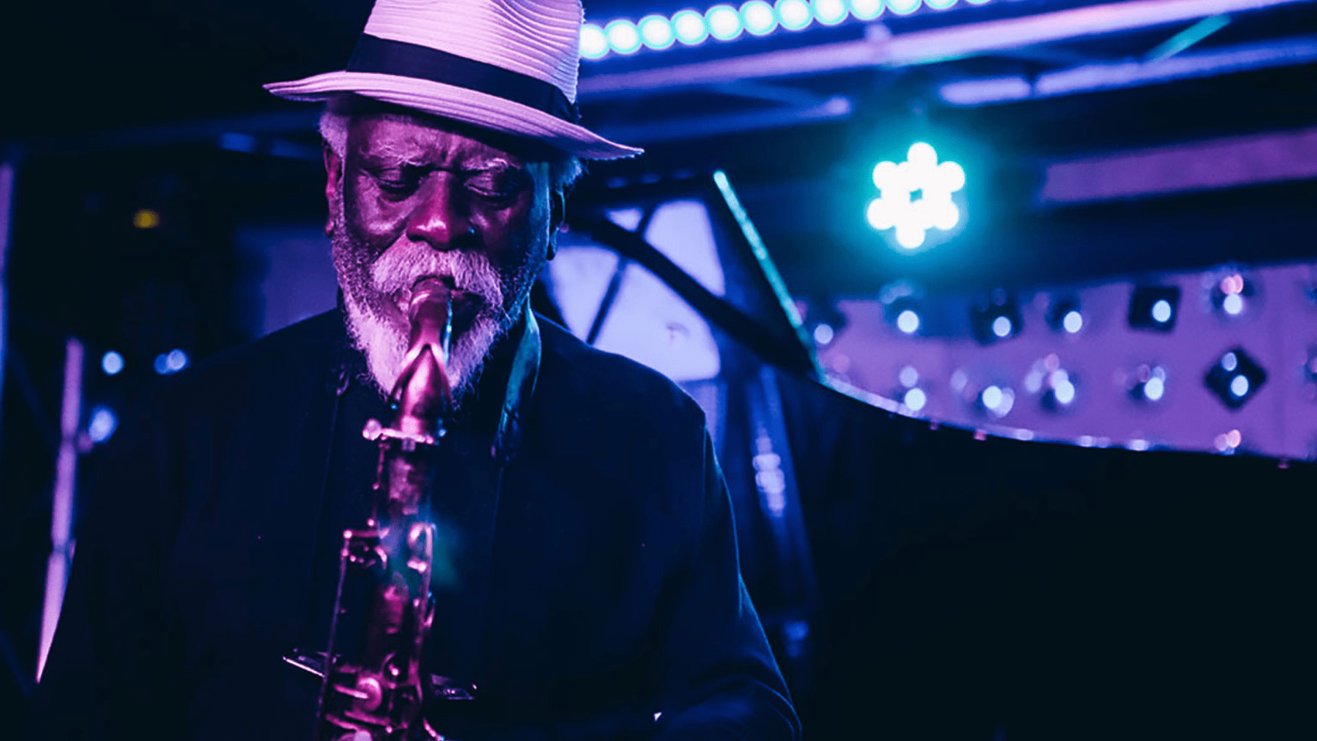 Jazz legend Pharoah Sanders is moving with the times. Photo: Sam Polcer