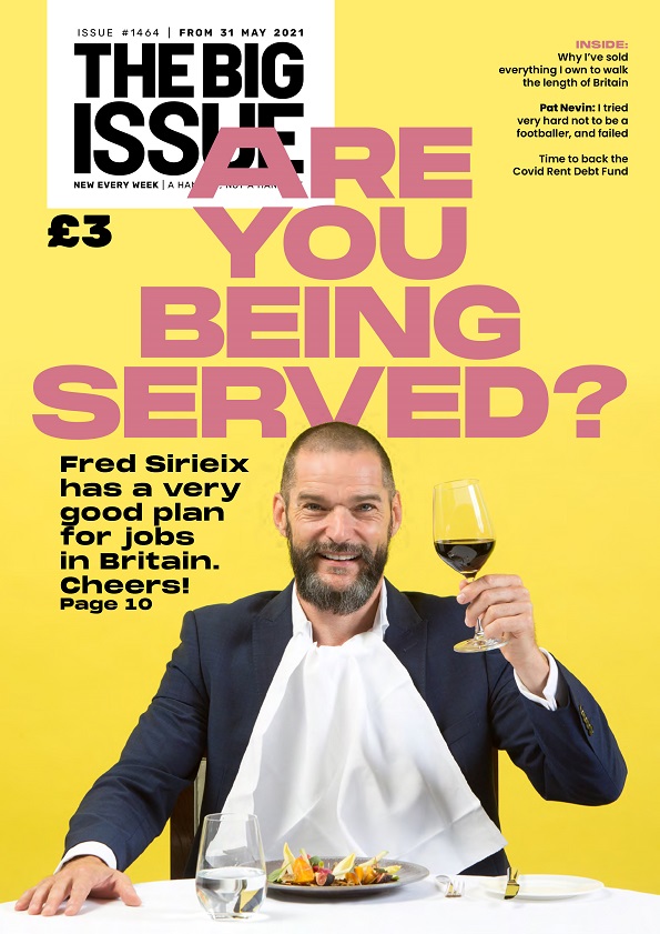 First Dates’ Fred Sirieix has big plans for British jobs