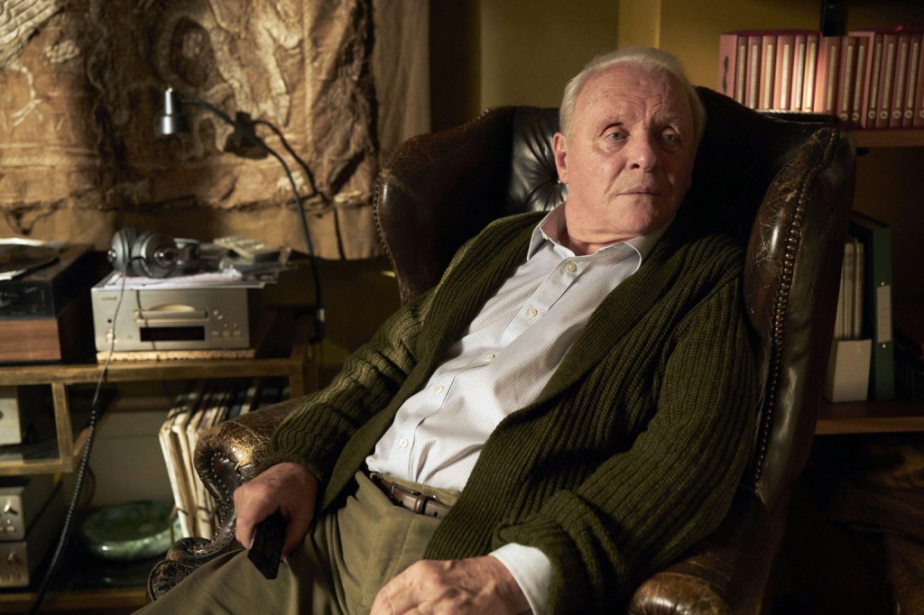 Anthony Hopkins in The Father. Photo: Allstar Picture Library/Alamy Stock Photo
