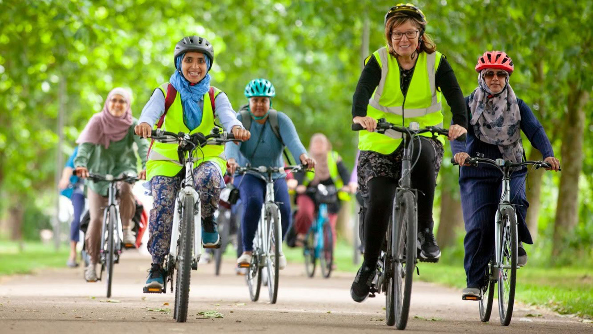 Bike week - women cycling