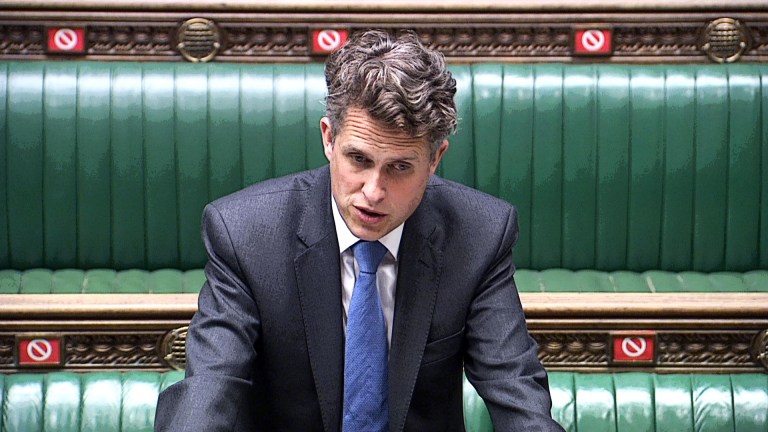 Culture wars: Gavin Williamson weighed in