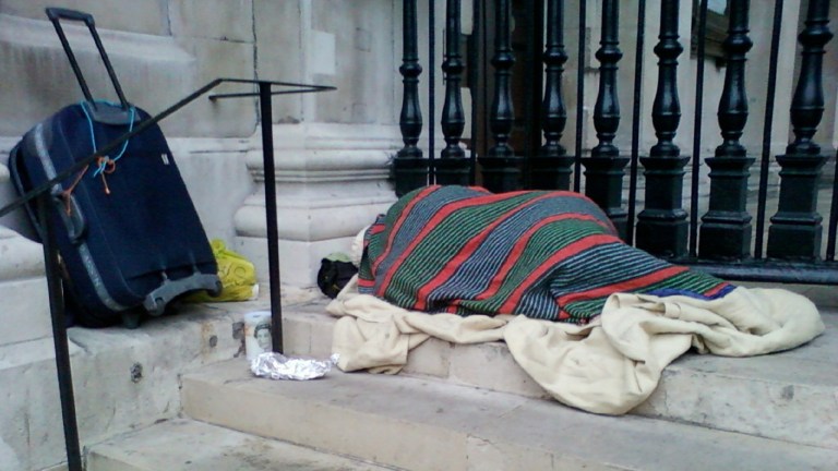 rough sleeping