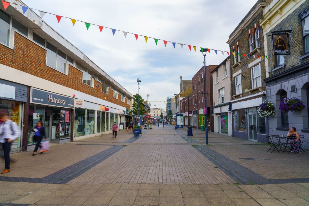 Dover high street "just went dead" says Big Issue seller Colin Davey. Photo Exposure Photo Agency