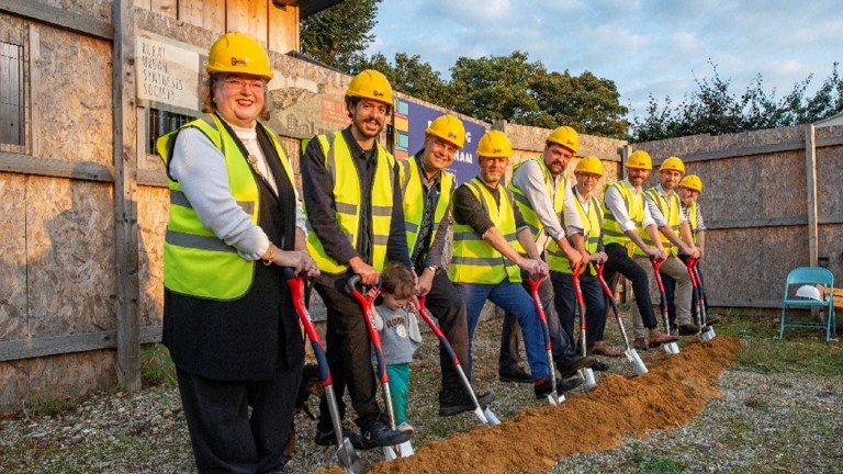 community housing project in London