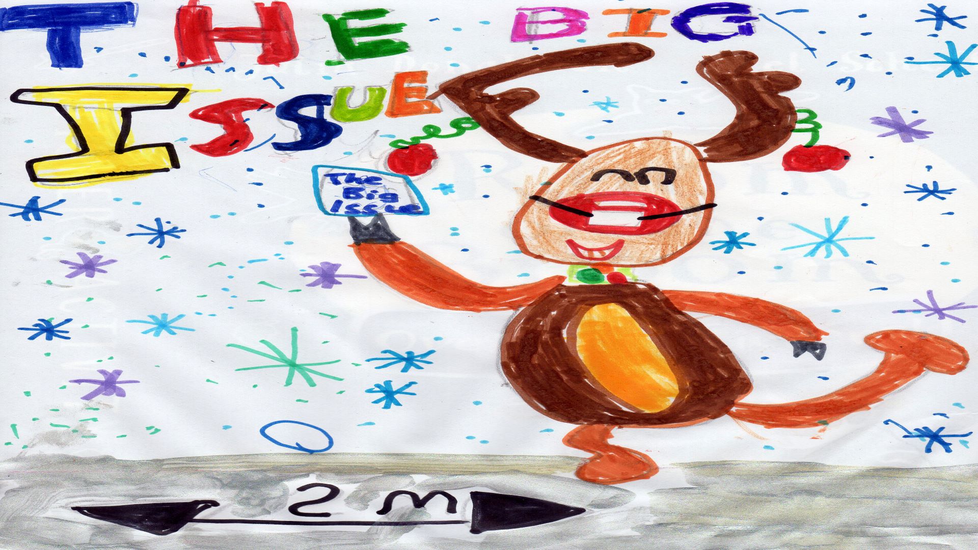 The Big Issue Kids Cover Competition was won in 2020 by Evelyn Weston, five.