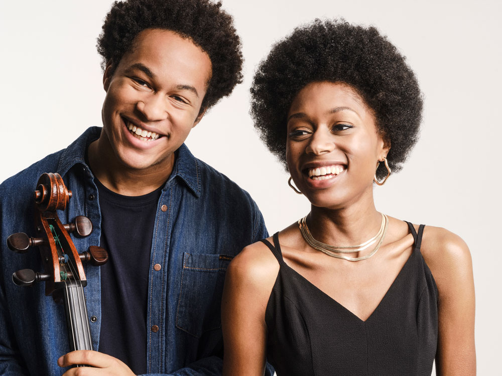 Isata and Sheku Kanneh-Mason. Photo by James Hole