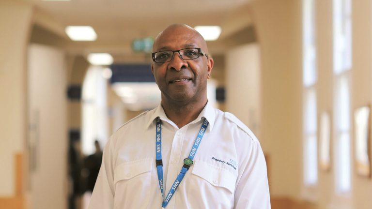 Lee Pearson has worked all over the NHS in his 45 years of service
