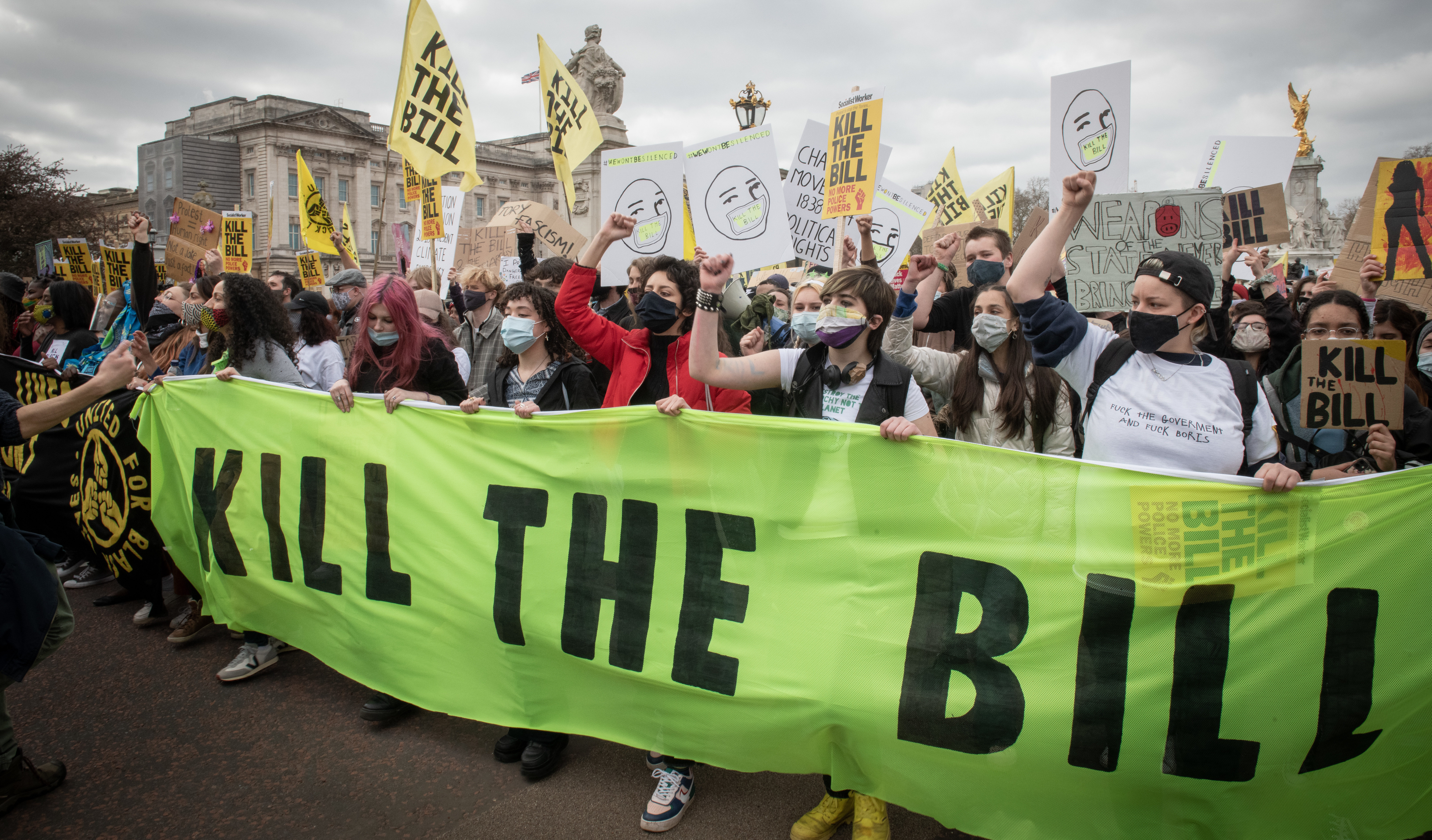 kill the bill protests