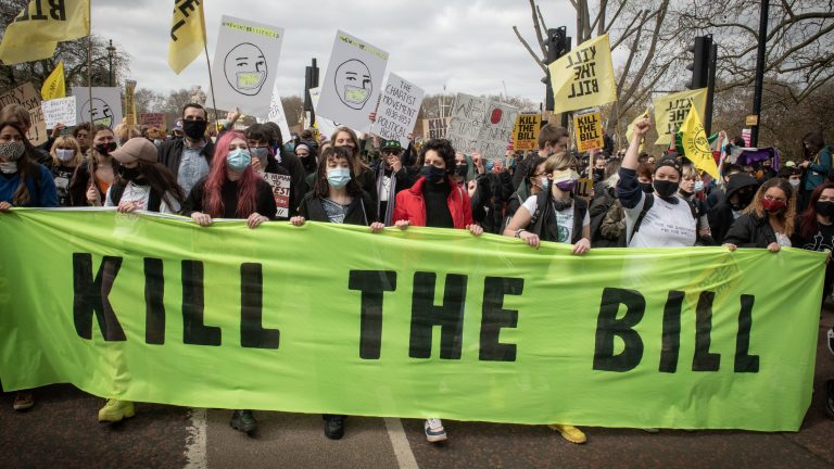 kill the bill protests