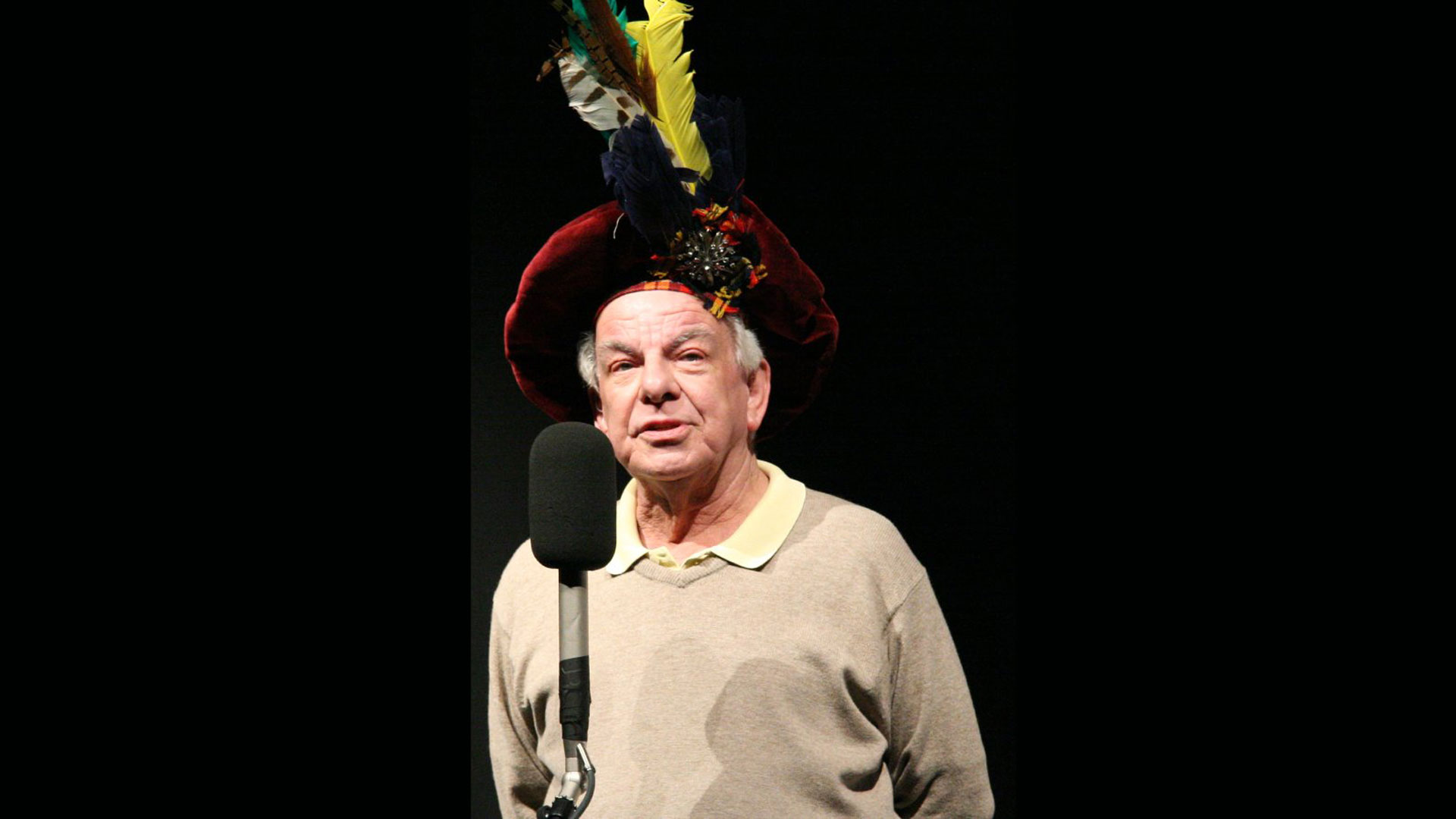 Barry Cryer in You'll Have Had Your Tea, 2006. Photo Andy Davison