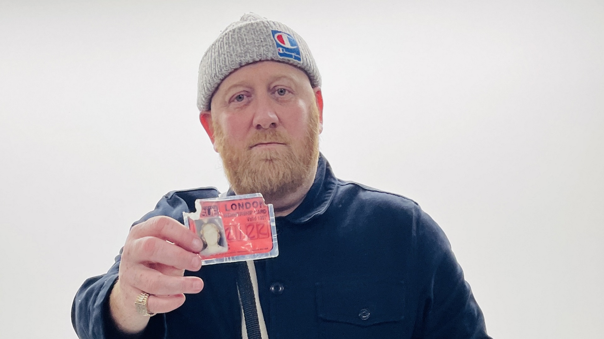 Big Issue vendor Philip Waltham