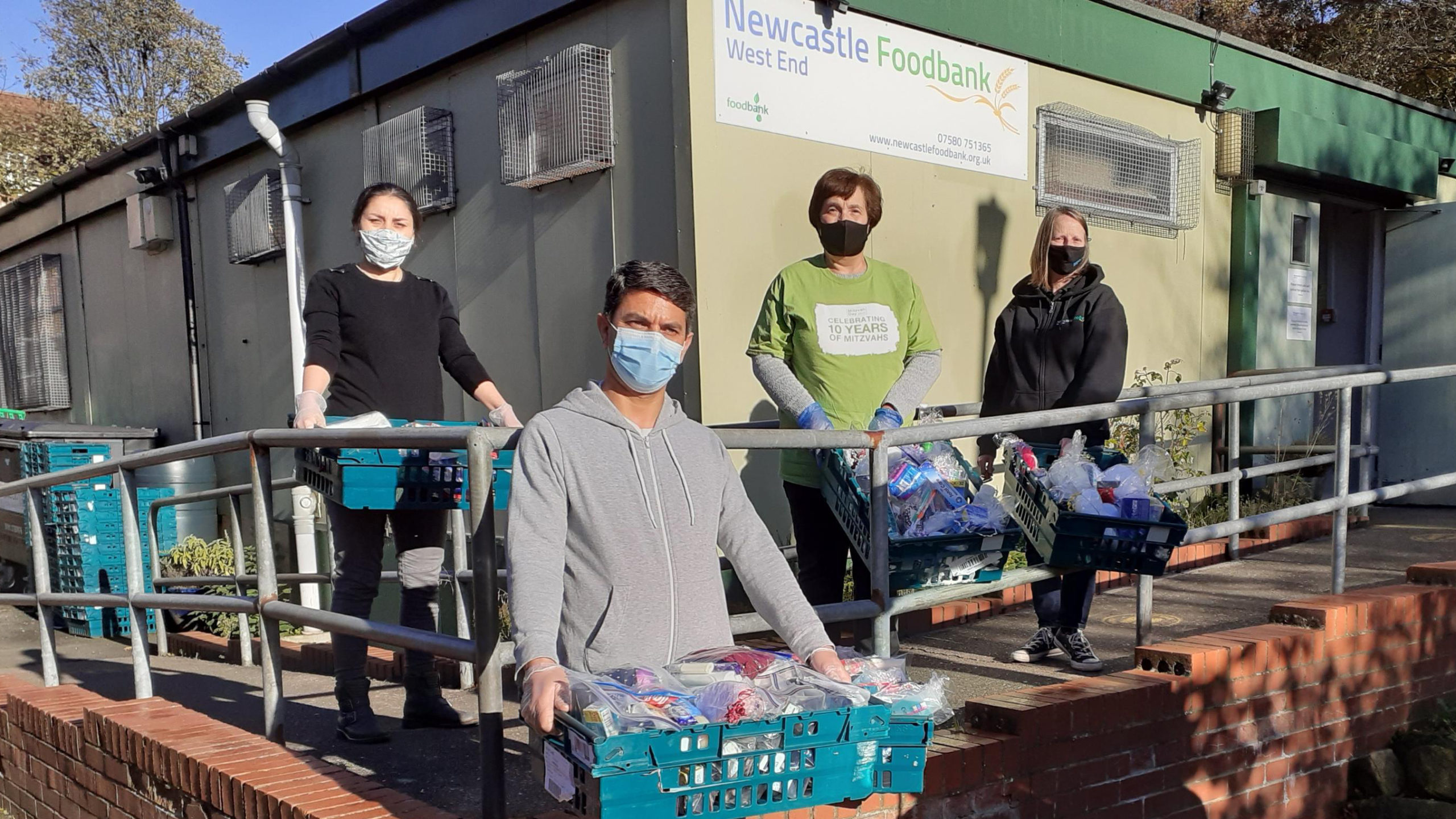 Foodbank volunteers