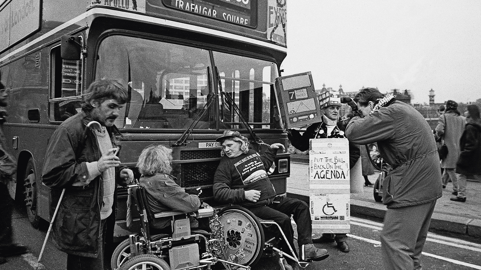 1995 DAN London protest