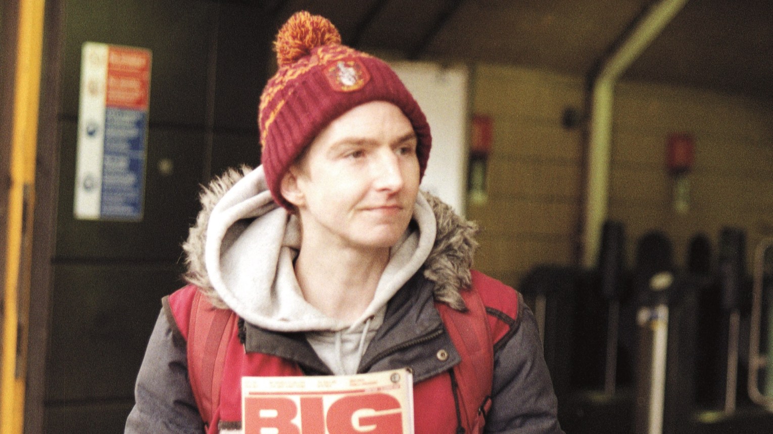 Big Issue vendor Richard Rowe