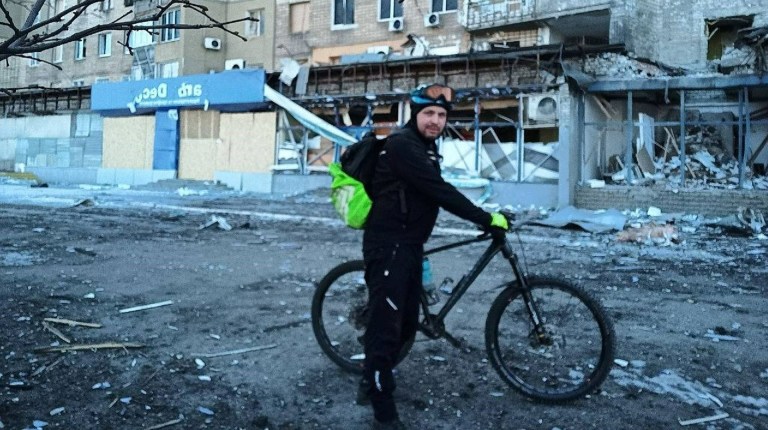 Ukraine cyclist