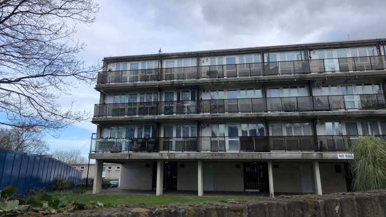 Image of Central Hill housing estate in Lambeth.