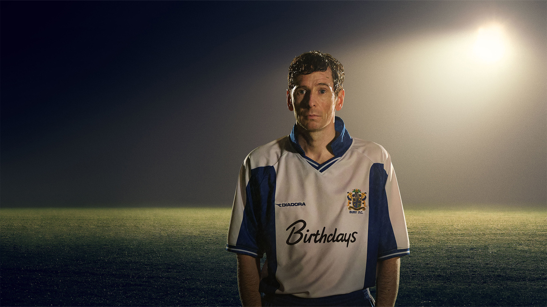 Floodlights. Gerard Kearns plays Andy Woodward. 