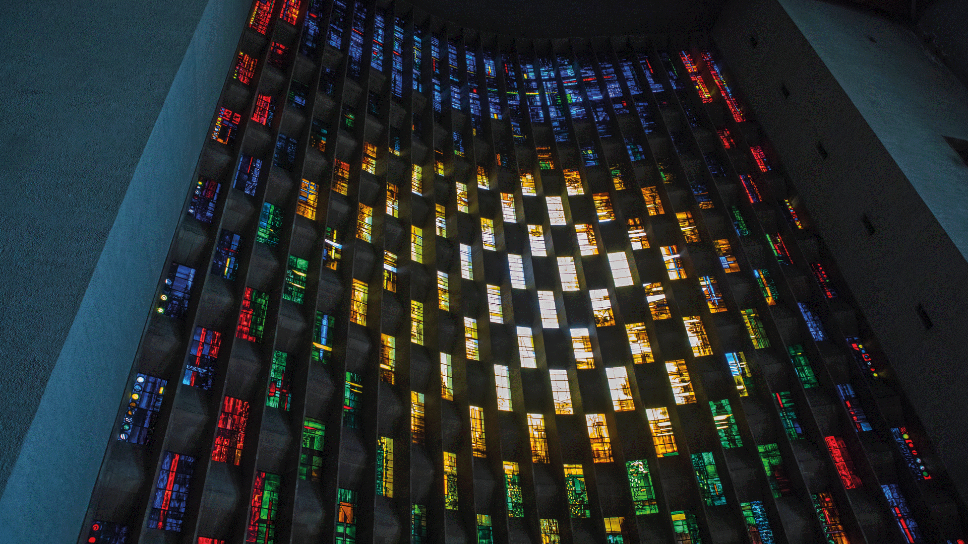 The Baptistry window at Coventry Cathedral