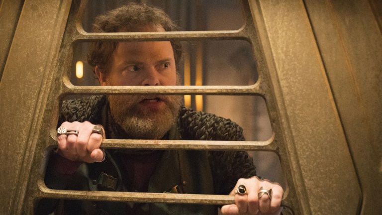 Rainn Wilson as Harry Mudd in Star Trek: Discovery. Photo Cr: Michael Gibson/CBS © 2017 CBS Interactive. All Rights Reserved.