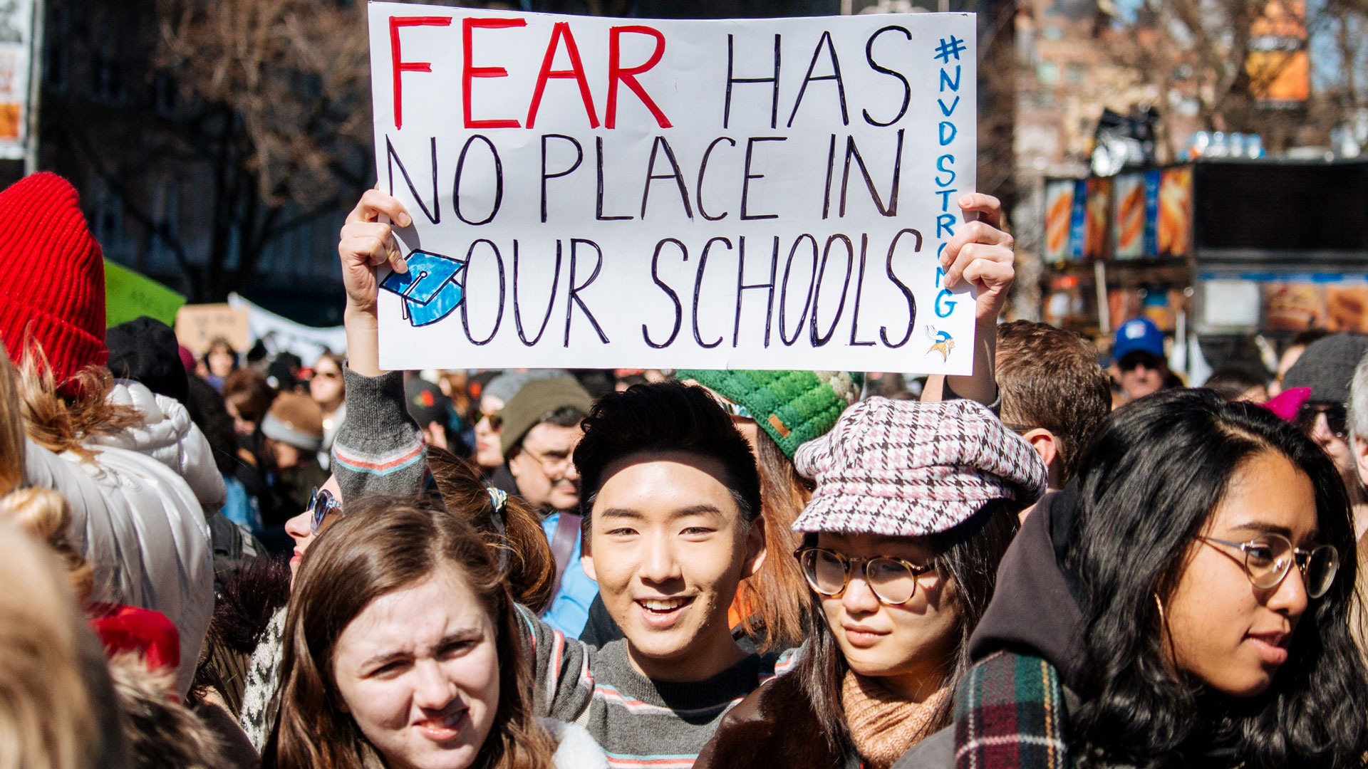 March For Our Lives rally in New York, 2018