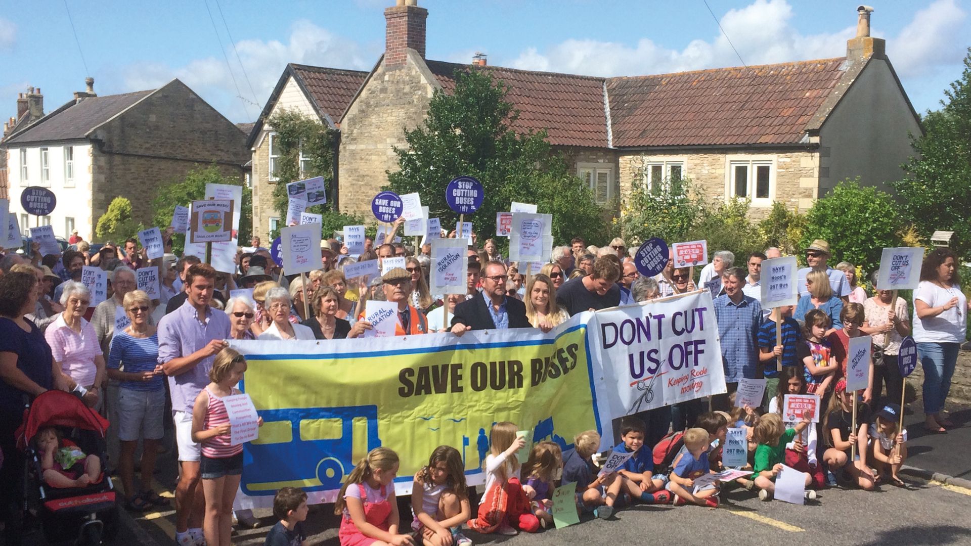 Protesters in Rode showed that people power does work