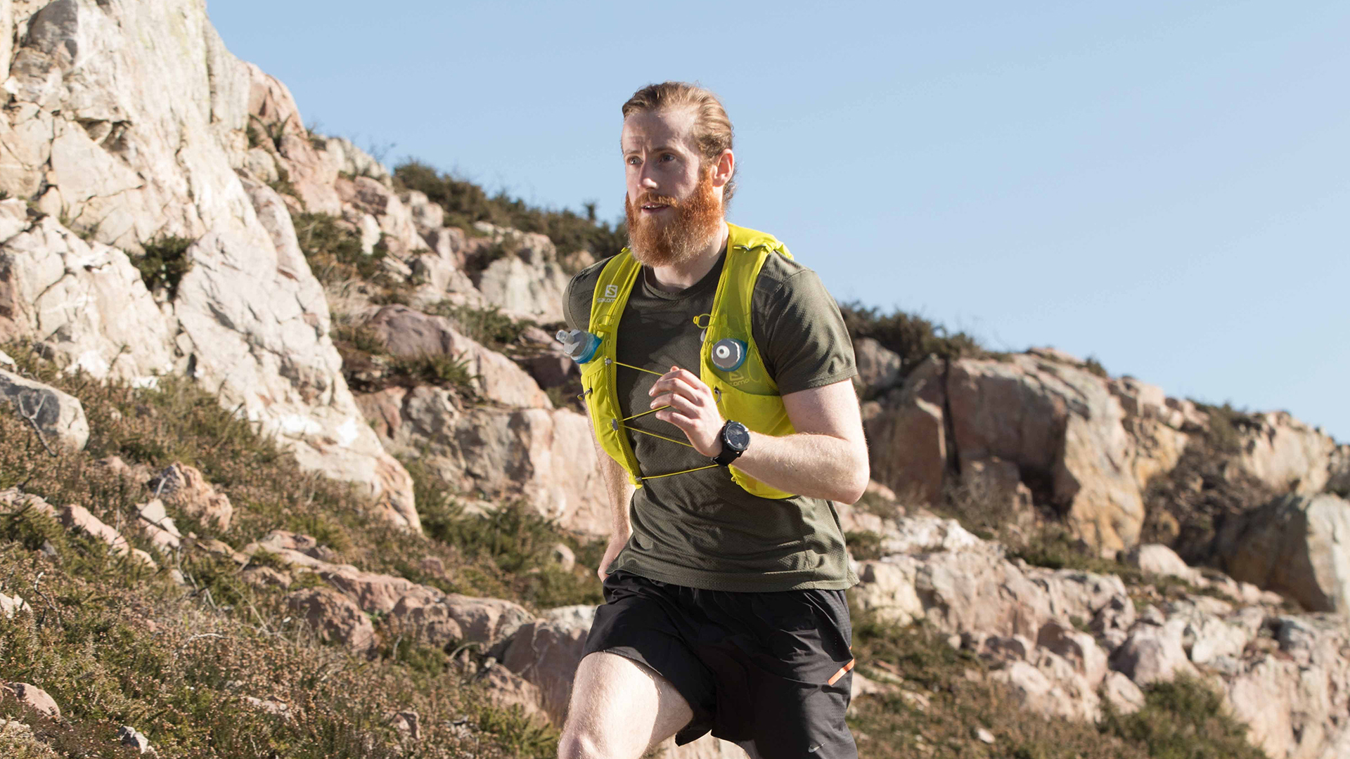 Alan Corcoran running