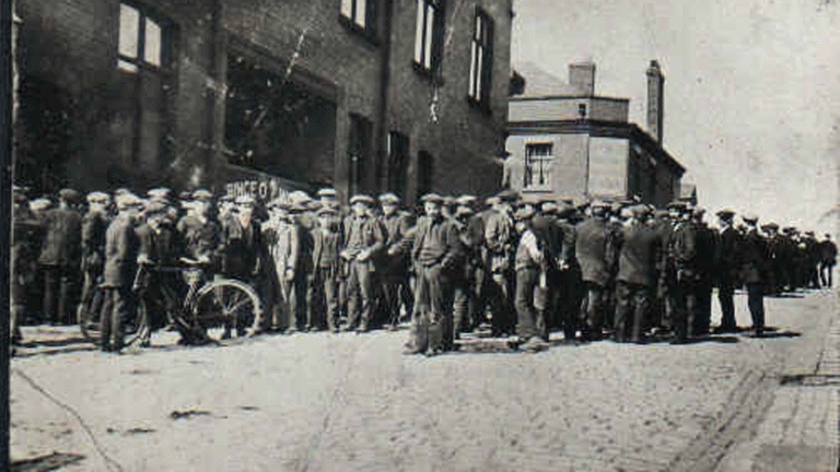 General strike of 1926, Tyldesley miners