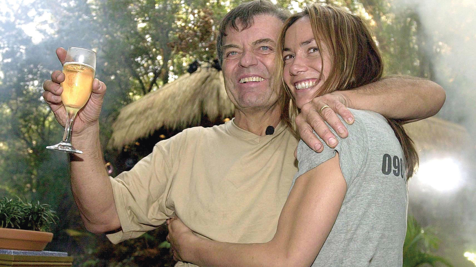 Tony Blackburn and Tara Palmer Tompkinson