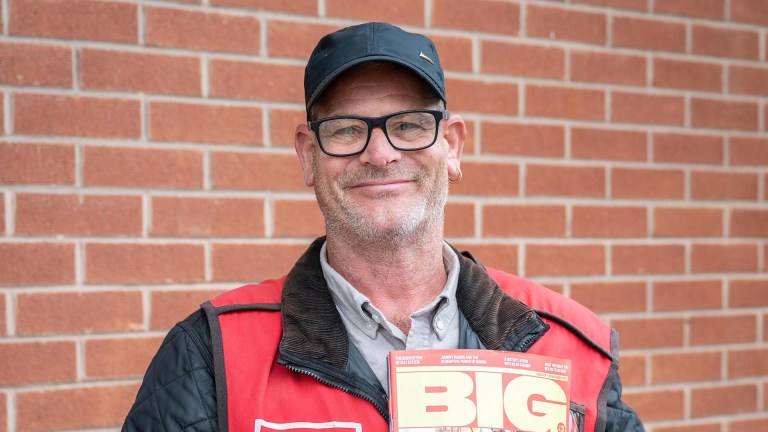 Rob, Big Issue vendor