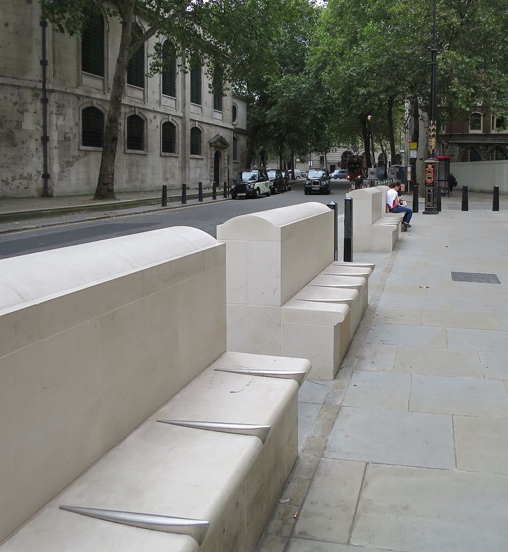 How anti-homeless architecture excludes rough sleepers - Big Issue