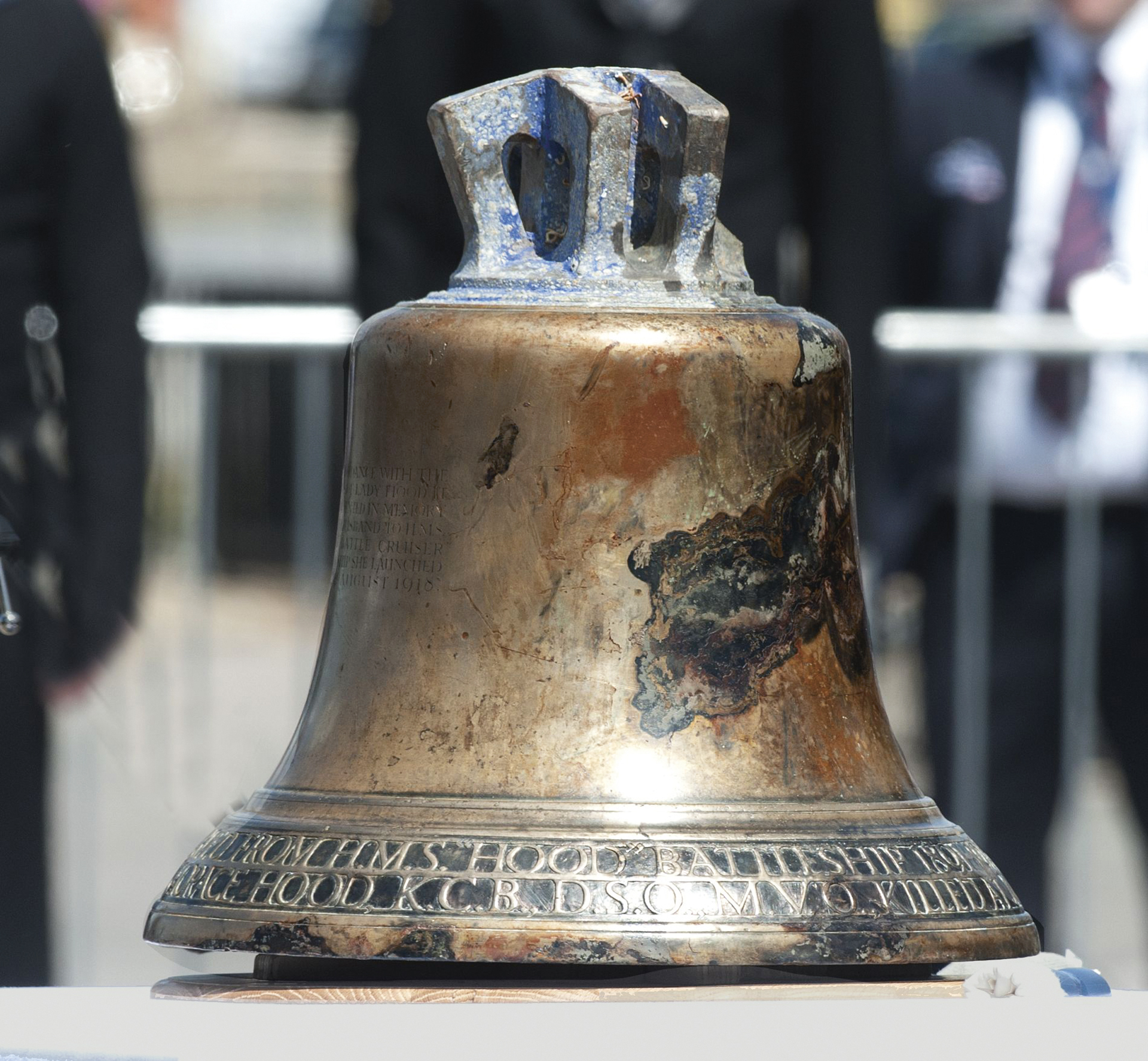 HMS Hood recovered bell