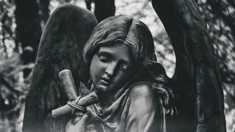 Angel tombstone