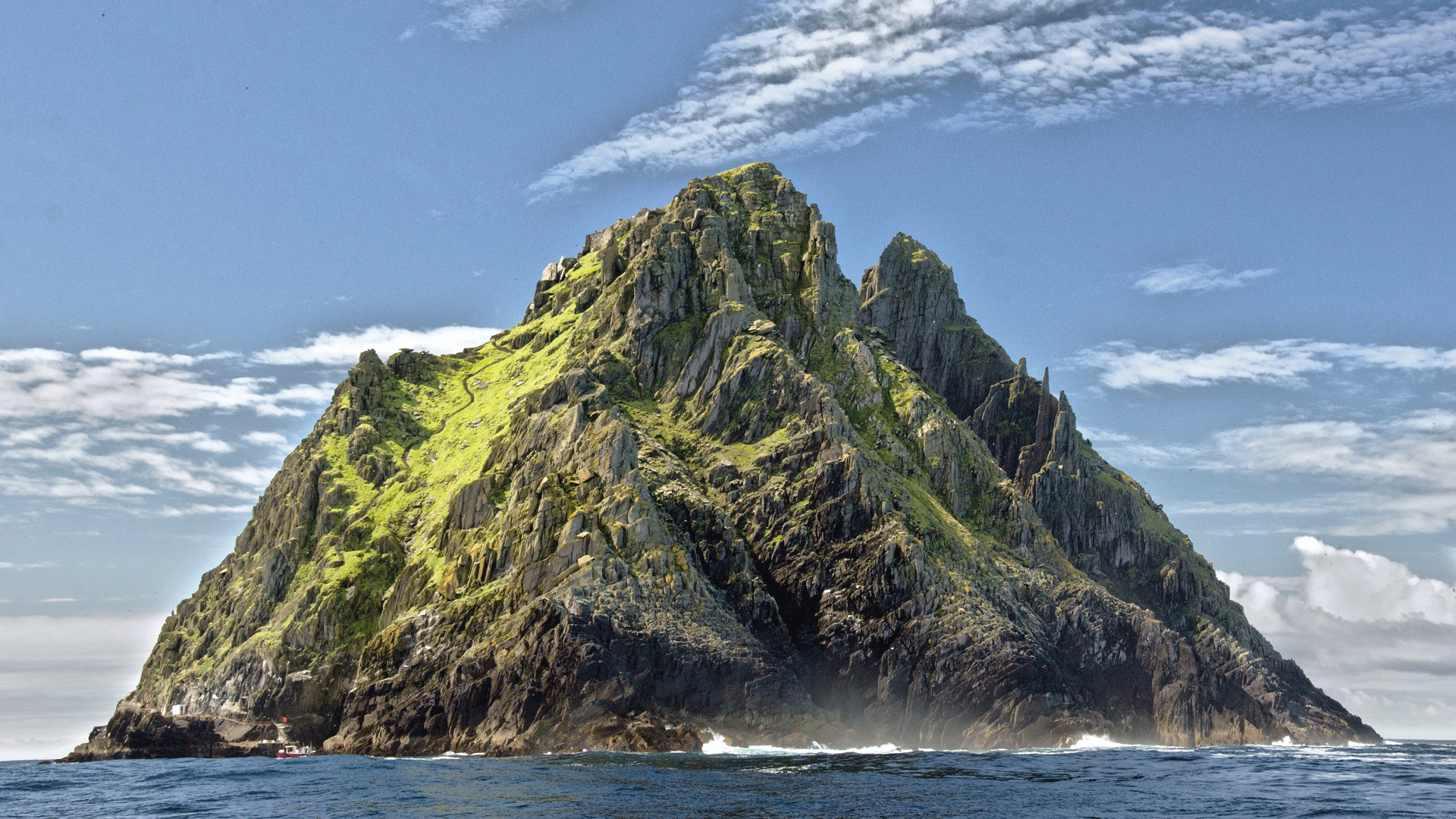 Skellig Michael is the setting for Haven by Emma Donoghue