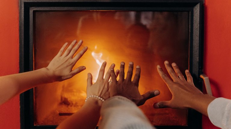 warm banks/ hands reaching for warmth